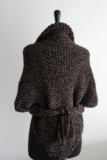 Cozy Hug Wrap & Fingerless Armlets Set