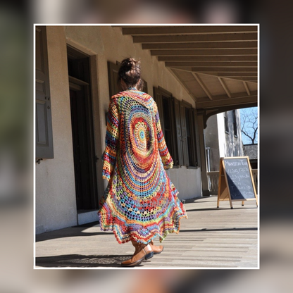 Bohemian Hippie Sweater Crochet PATTERN