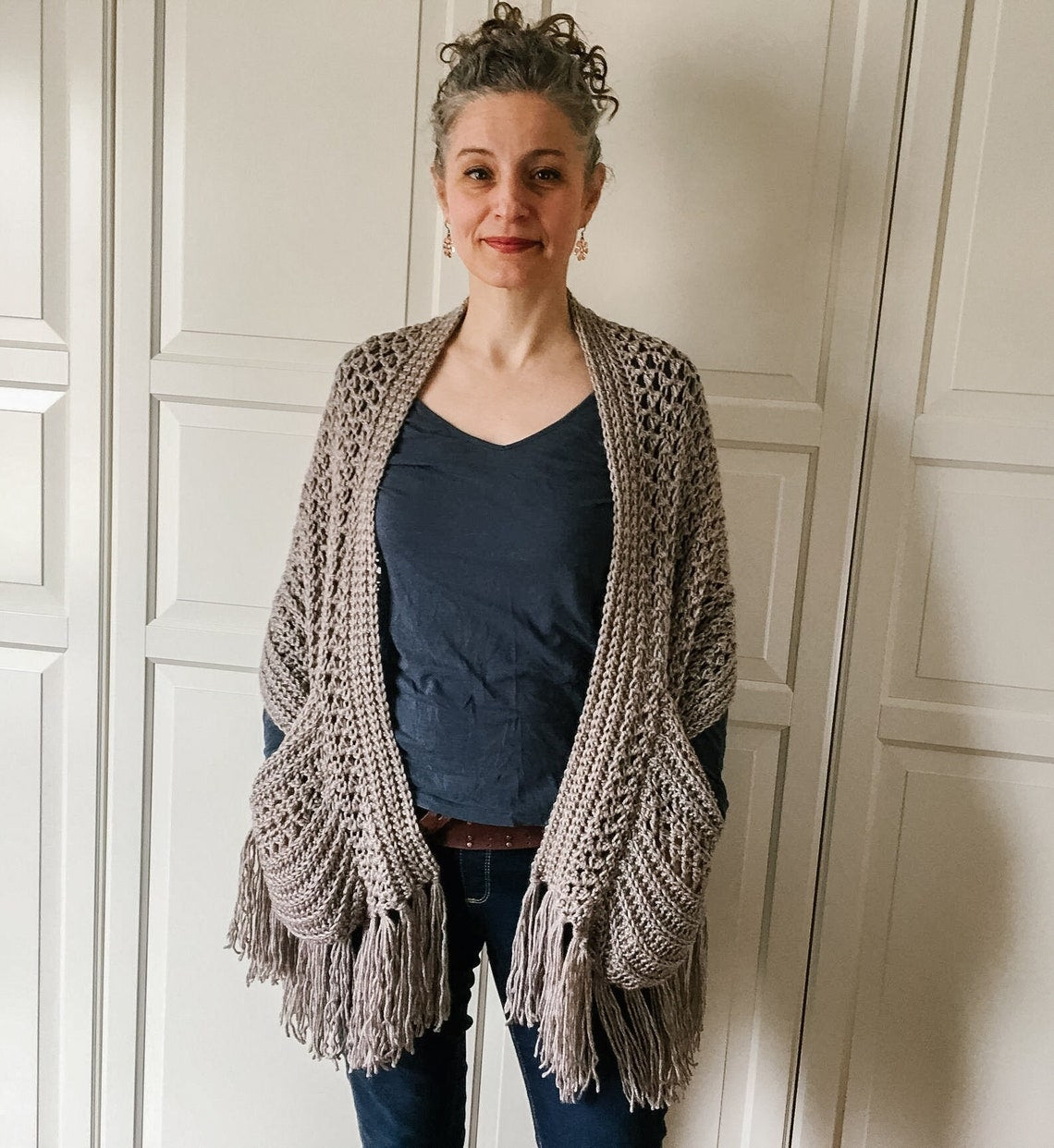 EASY Crochet Boho Scarf Pattern